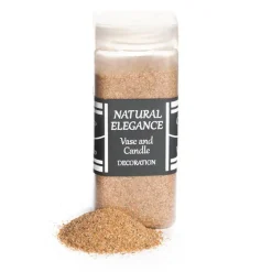 Coloured Sand Coarse Dyed Tan Brown (760g Jar)