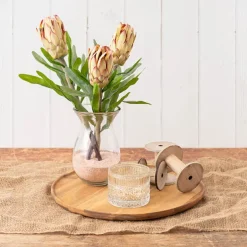 Coloured Sand Coarse Dyed Peach (760g Jar)