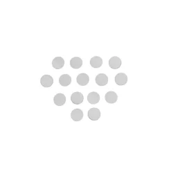 Confetti Round Shape 15g Bag (1cmD) Silver