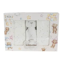 Constellation Print 100% Cotton Baby Gift Box Set 8 White