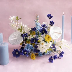 Cosmos Spray Cobalt Blue (62cmH)