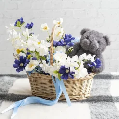 Cosmos Spray Cobalt Blue (62cmH)