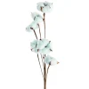 Cotton Branch 6 Heads Soft Blue (Head Size 5cm x 85cmH)