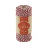 Cotton Twine 2mm X 100m Red Green White