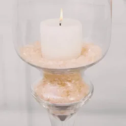 Crushed Glass Sand 2-5mm Light Pink (650g Jar)