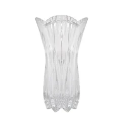 Crystal Glass Vase Clear (15x9x25cmH)