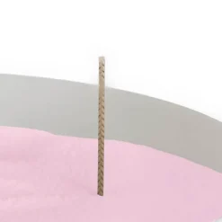 Crystal Natural Candle Sand Wax with 120 Wicks Soft Pink 3kg