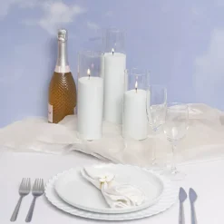 Crystal Natural Candle Sand Wax with 40 Wicks Aqua (1kg)