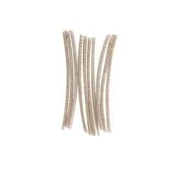 Crystal Natural Candle Sand Wax with 20 Wicks White (500g)