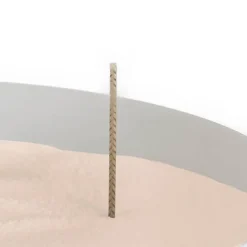 Crystal Natural Candle Sand Wax with 120 Wicks Nude (3kg)