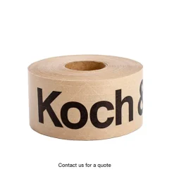 Customised Water Activated Gummed Paper Tape (72mmx92m)