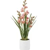 Cymbidium Orchid Real Touch 3 Stem Potted Pink (81cmH)