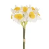 Daffodil Bunch x 9 Heads White (40cmH)
