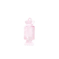 Decoration Acrylic Charms Candy Pack 12 Baby Pink (48x19mm)