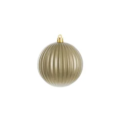 Decorative Assorted Hanging Baubles Set 24 Champagne (8cmD)