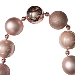 Decorative Bauble Garland Soft Pink (180cmL)
