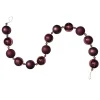 Decorative Bauble Garland Plum (180cmL)