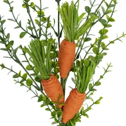 Decorative Carrot Spray Orange (45cmH)