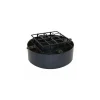Deep Designer Bowl & Guard Small (18.5Dx7cmH) Black