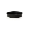 Designer Bowl Plastic Round (28Dx6cmH) Black