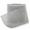Diamante Mesh Roll Silver (11.5cmDx9.14m)