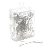 Diamond Head Pins Pack 50 Clear (8mm x 5.2cm)