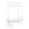 Display Cart White (113cmx56cmx171cmH)