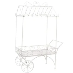 Display Cart White (113cmx56cmx171cmH)