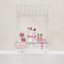 Display Cart White (113cmx56cmx171cmH)