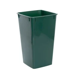 Display Flower Bucket Plastic Square 4L Green (16x16x26cmH)