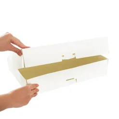 Donut Dozen Baked Goods Box White (360x263x70mmH)