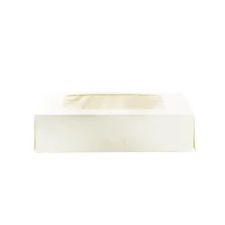 Donut Half Dozen Baked Goods Window Box White(277x183x70mmH)