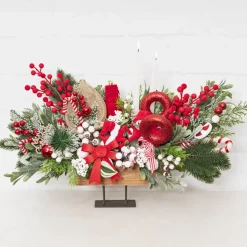 Donut Pick w Sprinkles Pack 3 Red (23cmH)