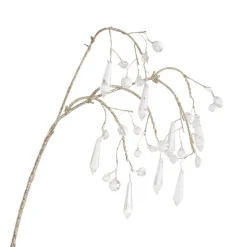 Draping Acrylic Crystal Spray Champagne (69cmH)