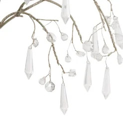 Draping Acrylic Crystal Spray Champagne (69cmH)