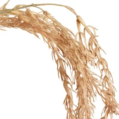 Draping Wheat Spray Almond Brown (65cmH)