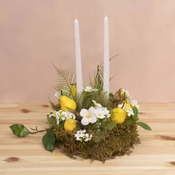 Dry Strass Floral Foam IDEAL Cake Cylinder Large (19Dx9cmH)