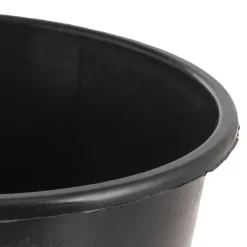 Dutch Flower Bucket Round 13L Black (29Dx35.5cmH) Promo