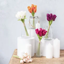 Dutch Tulip Bouquet x 7 Orange (30cmH)