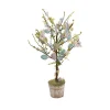 Easter Egg Potted Tree Multi Colour (50cmH)