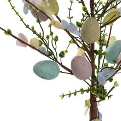 Easter Egg Potted Tree Multi Colour (50cmH)