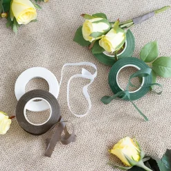 ECO Paper Parafilm Floral Tape Pack 2 D Green (12.5mm x 27m)