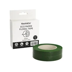 ECO Paper Parafilm Floral Tape Pack 2 Green (12.5mm x 27m)