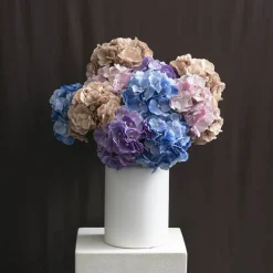 Eldorado Hydrangea Stem French Blue (18cmDx64cmH)
