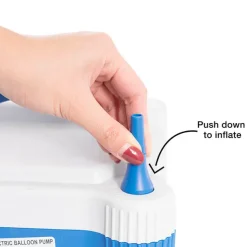 Electric Balloon Pump 2 Ports 240V 700W (22.5x18.8x15.5cm)