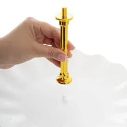 Elegant 3 Tier Cake Stand White (34cmH)