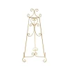 Elegant Easel Table Size Matte Gold (23x28x46cmH)