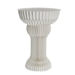 Elegant Foldable Paper Classic Plinth White (65Dx90cmH)