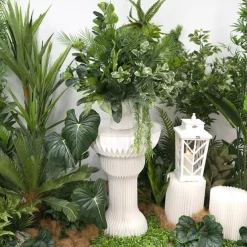 Elegant Foldable Paper Classic Plinth White (65Dx90cmH)