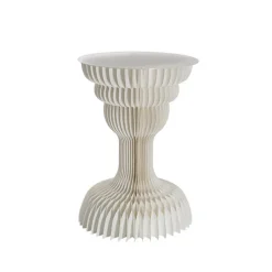 Elegant Foldable Paper Plinth White (50Dx70cmH)